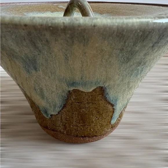 Japanese Ceramic: Mizusashi by Fukumori, Tsukidou Karatsu-yaki Suehiro Water Jar - Picture 6 of 16